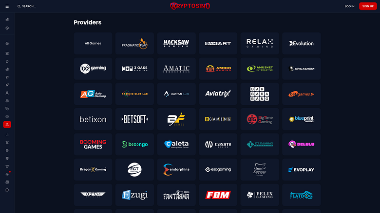 Kryptosinoカジノデスクトップゲーム開発者