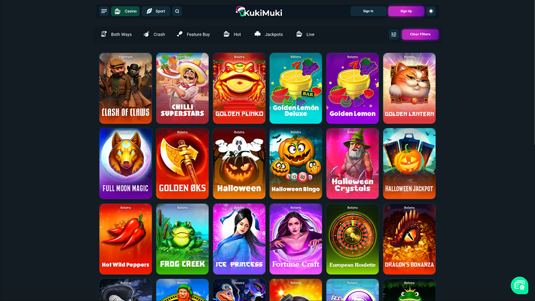 Juegos de casino KukiMuki