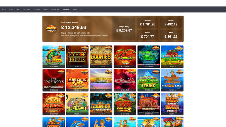 Jackpot de escritorio del casino Ladbrokes