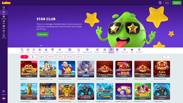 Jackpot desktop Laimz