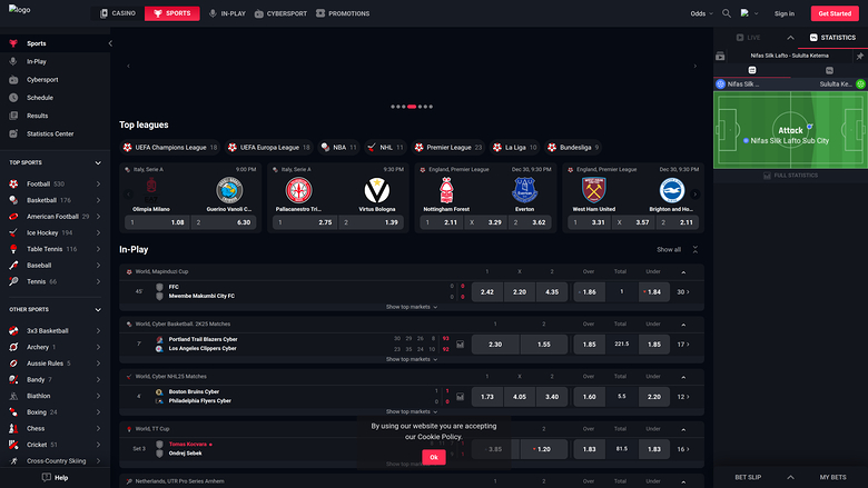 Lamabet Casino Sports sur ordinateur