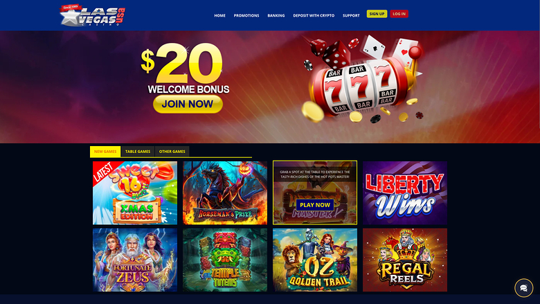 Page d'accueil de Las Vegas, États-Unis ordinateur de bureau