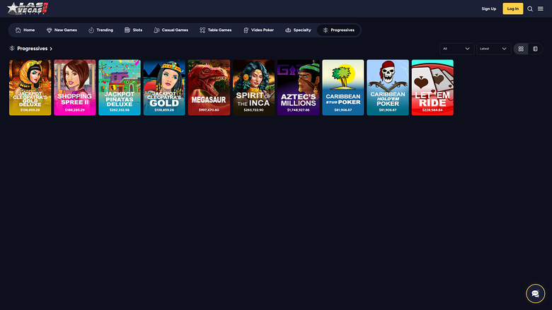 Jackpot de bureau à Las Vegas, États-Unis