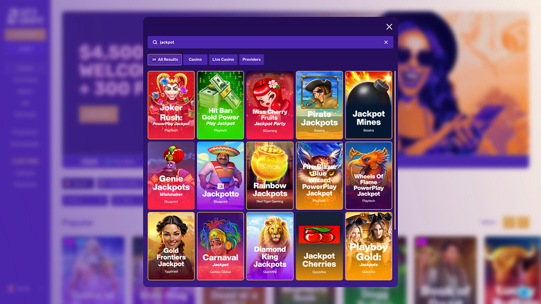 Jackpot de bureau de Lets Lucky Casino