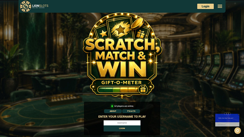 Сотри, Сопоставь и Выиграй в Lion Slots Casino для ПК