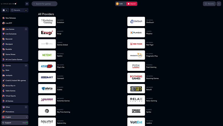 Разработчики настольных игр LiveCasino