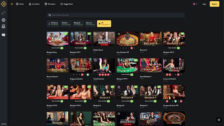 Lopoca Casino Desktop Live Dealer