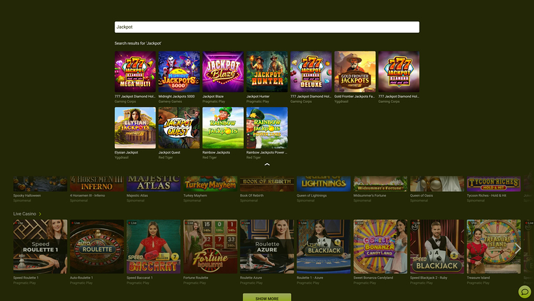 Jackpot de bureau Lucky Jungle