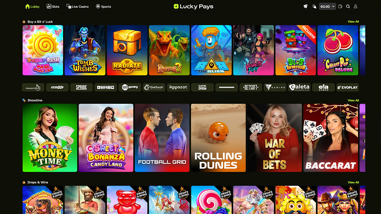 Sviluppatori di giochi desktop Lucky Pays Casino