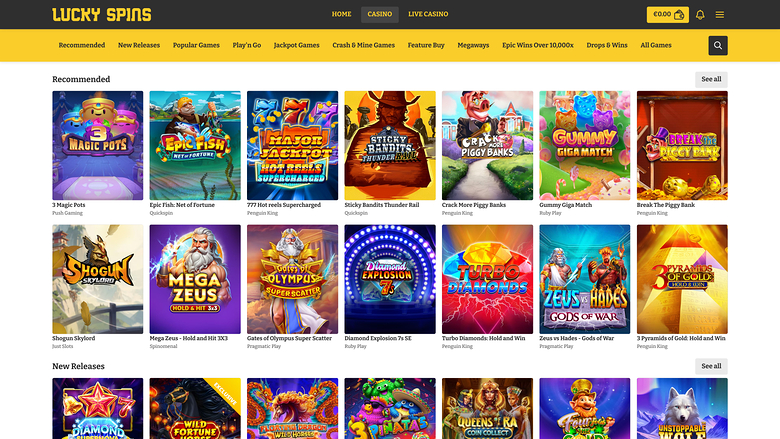 Jeux de bureau Lucky Spins