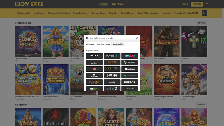 Développeurs du jeu de bureau Lucky Spins