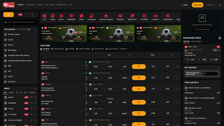 Lucky Trunk Casino Desktop Sports 