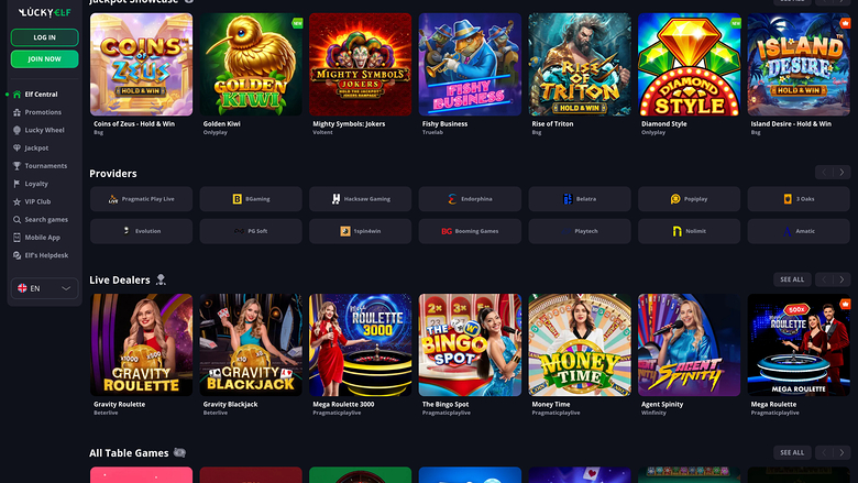 Luckyelf Casino Desktop Game Developers