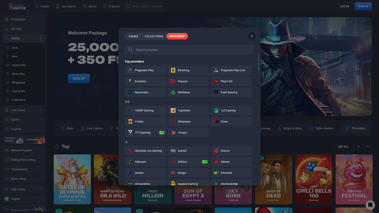 Luckyhunter Desktop Game Developers