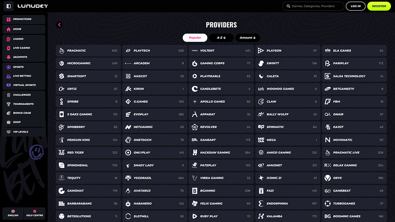 Lunubet Desktop Game Developers