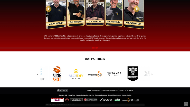 Développeurs de jeux de casino de luxe pour ordinateurs de bureau