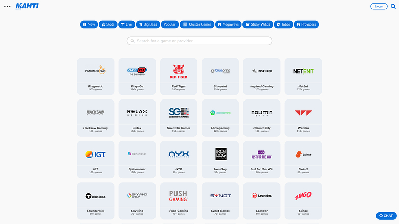 Mahti Casino Desktop-Spielentwickler