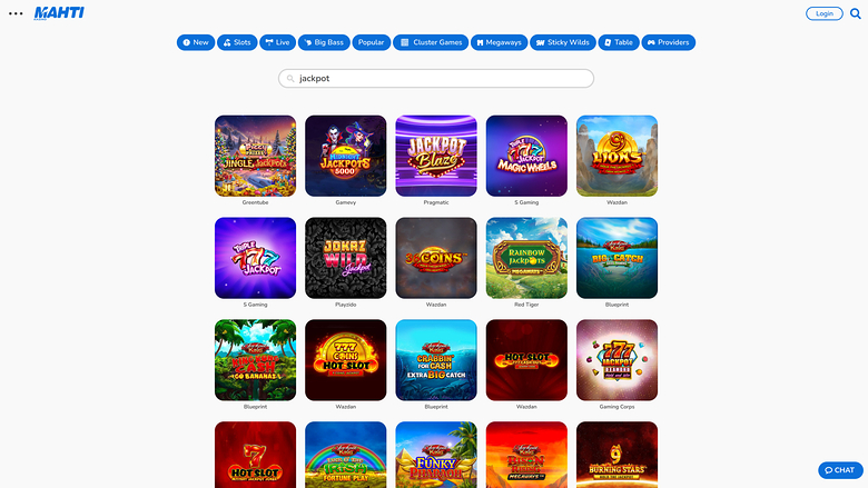 Mahti Casino Desktop Jackpot
