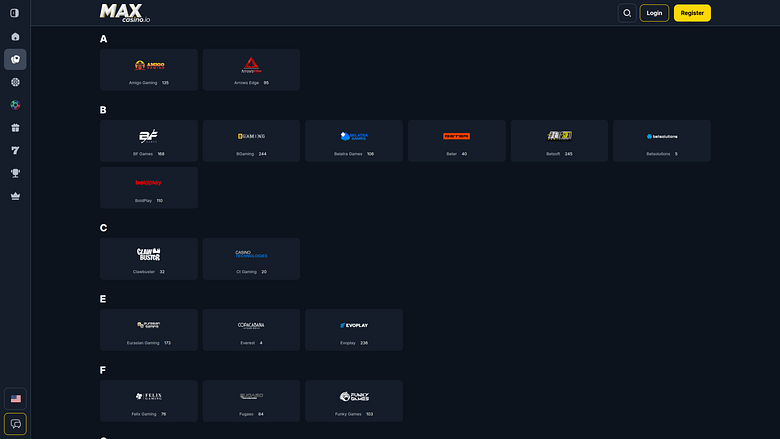 Разработчики игр MaxCasino настольная версия