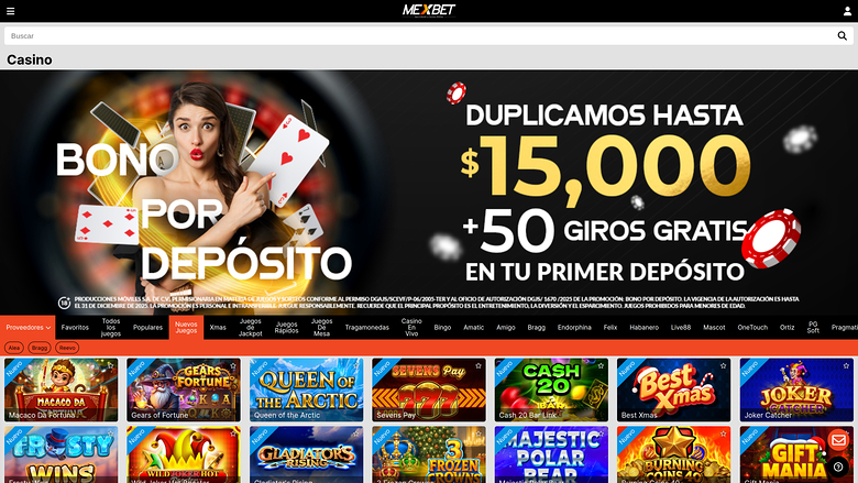 Sviluppatori di giochi desktop per casinò Mexbet