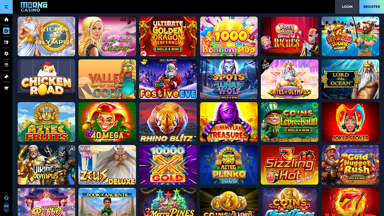 Jeux de casino Moana sur ordinateur