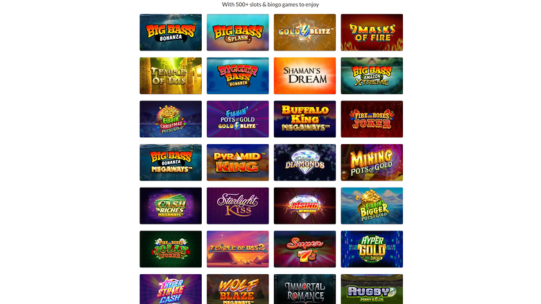 Moon Bingo Casino Desktop-Spiele