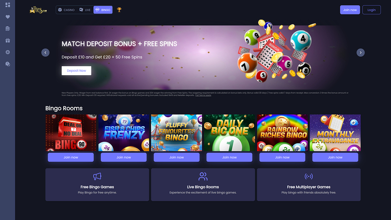 Bingo de escritorio del casino Mr Vegas