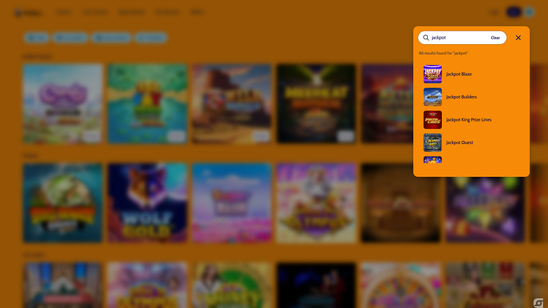Jackpot desktop del casinò MrBen