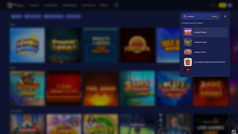 Jackpot desktop del casinò MrRun