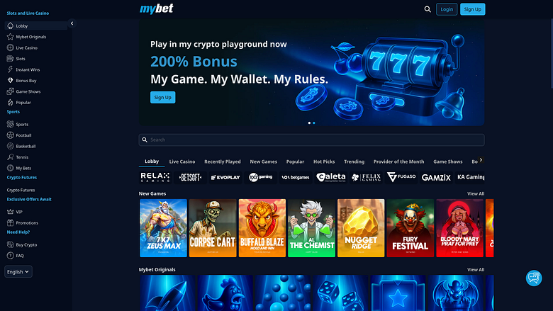 MyBetカジノのデスクトップゲーム