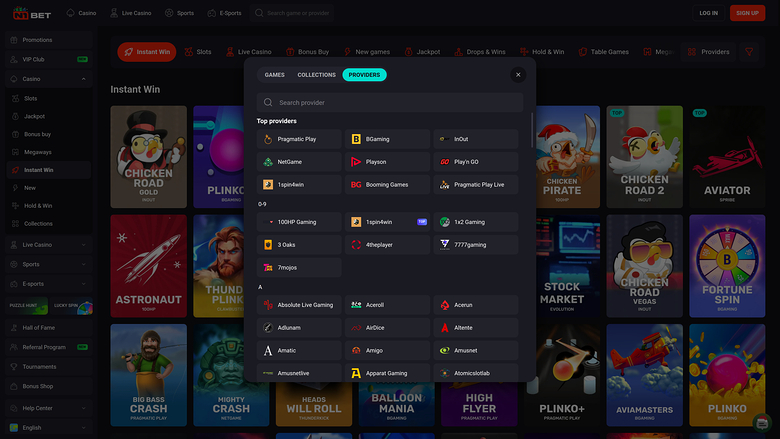 N1 Bet Casino Desktop-Spieleentwickler