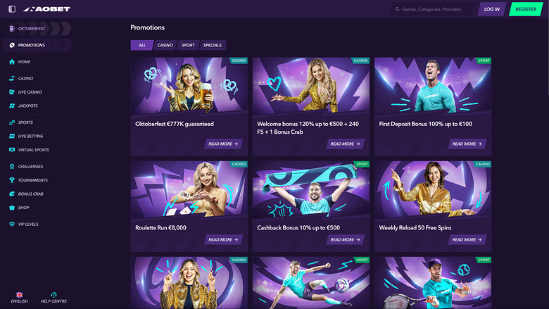 Naobet Casino Promotions