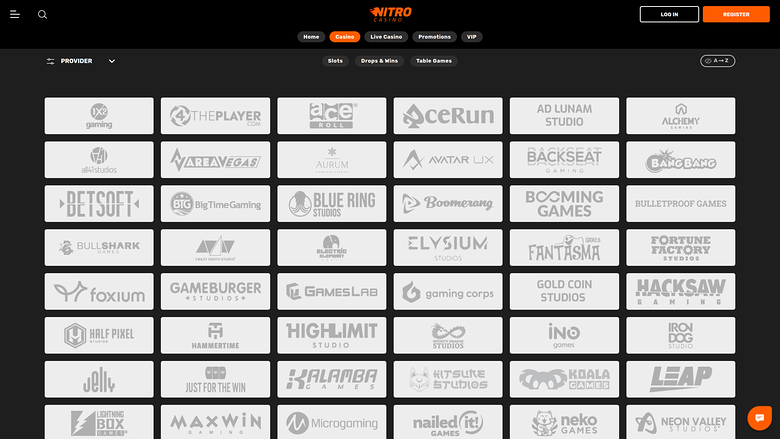 Разработчики настольных игр для Nitro Casino