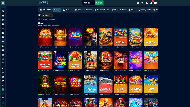 Norsewin Casino Desktop Games