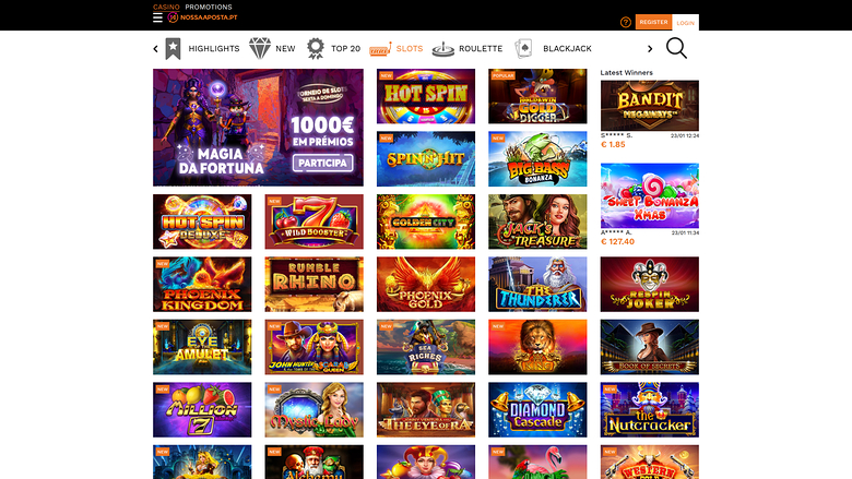 Nos jeux de casino sur ordinateur