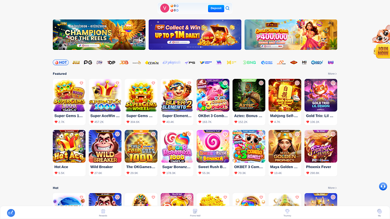 Разработчики игр для казино OKBet (настольная версия)