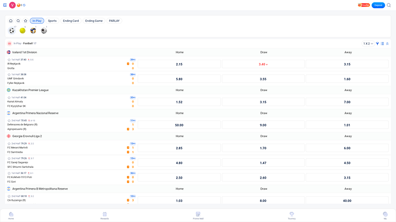 OKBet Casino Sports Desktop
