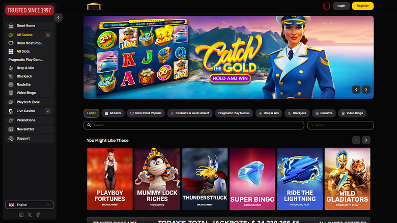 Omni Casino Desktop Game Developers