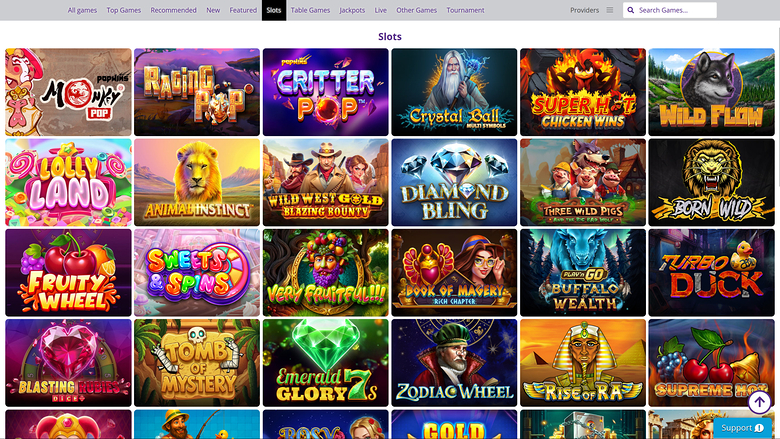 Omni Slots Casino Desktop Games