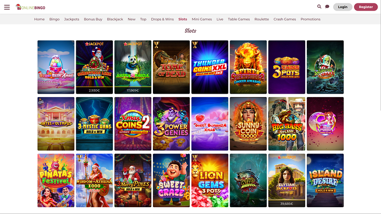 Jeux de Online Bingo sur ordinateur