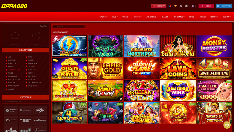 Jackpot de bureau Oppa 888