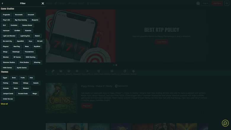 Développeurs de jeux de casino Optibet pour ordinateur