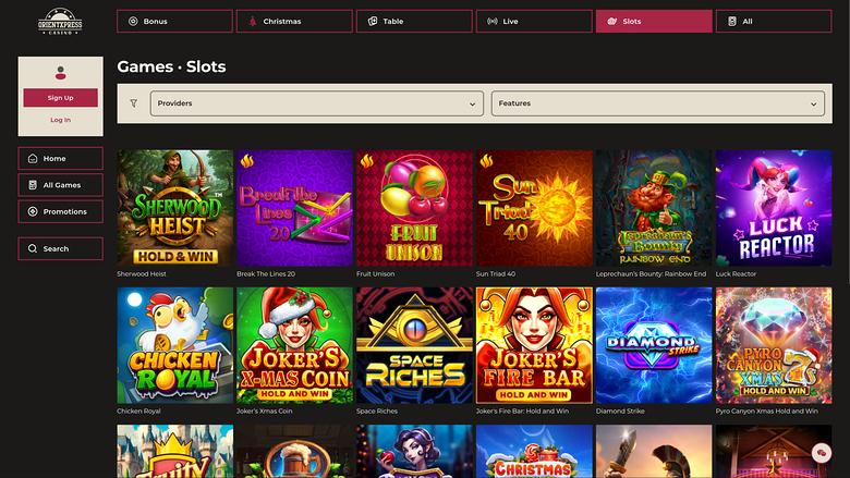 Jeux de casino OrientXpress pour ordinateur