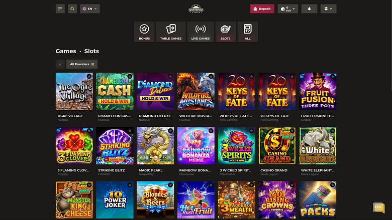 OrientXpress Casino Desktop-Spiele
