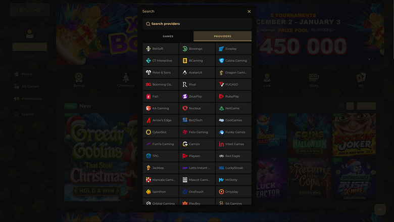 Park Lane Casino Desktop Game Developers