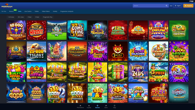 Juegos de escritorio del casino fenicio
