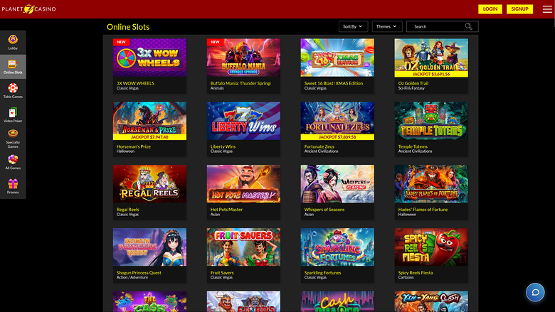 Игры для ПК в Казино Планета 7