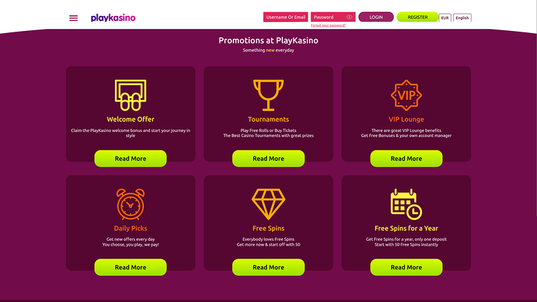 Десктопные акции казино Play