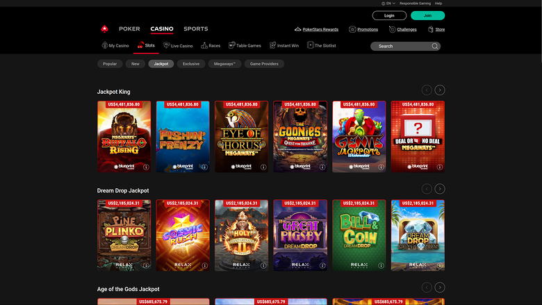 Jackpot PokerStars sur ordinateur