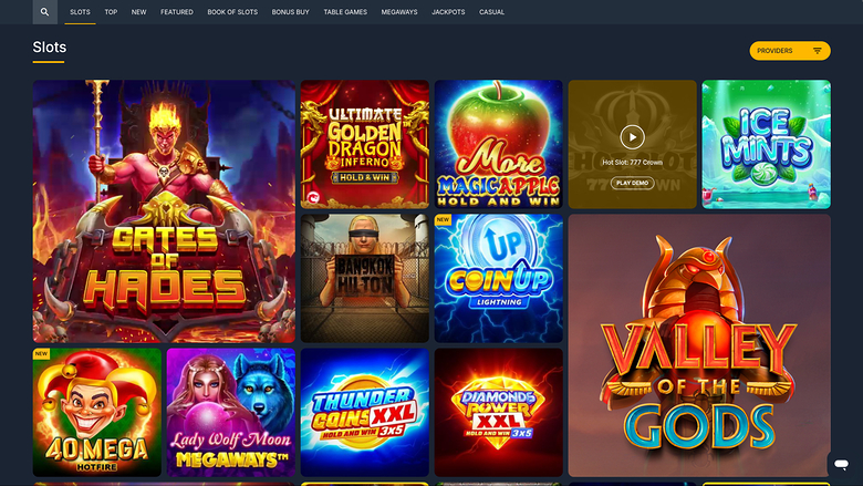 PureBets Casino Desktop Games